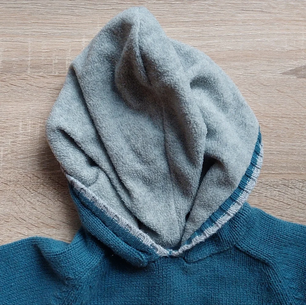 2009 guc Gymboree slate blue sweater 3-4 years - Picture 6 of 12